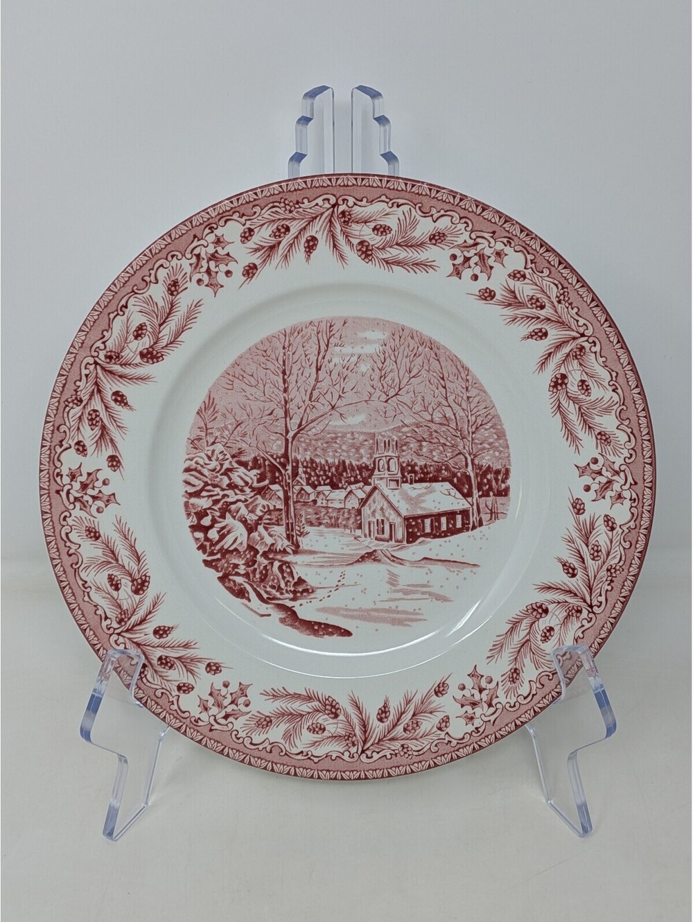 Vintage Williams-Sonoma Burleigh Twilight Passage Salad Plates Set of 4 NIB